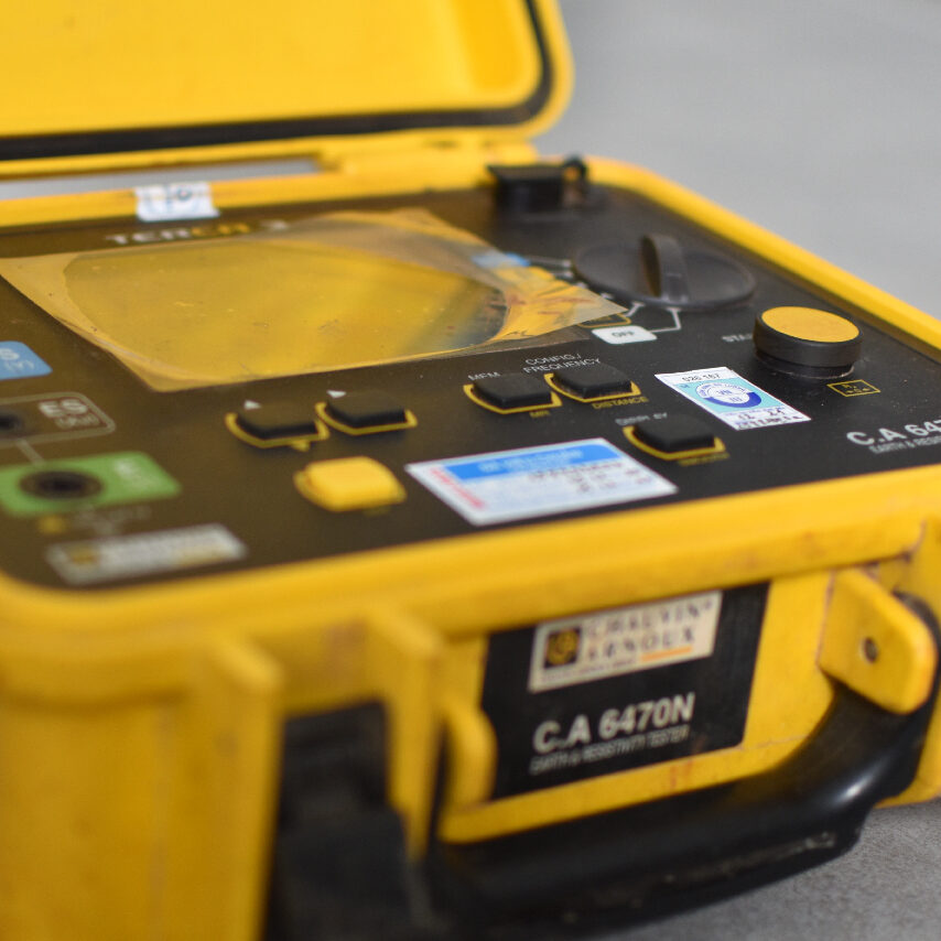 Earth Resistivity test